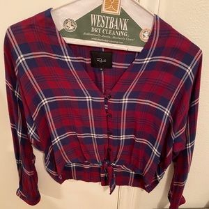 Slightly Cropped Rails Button Down